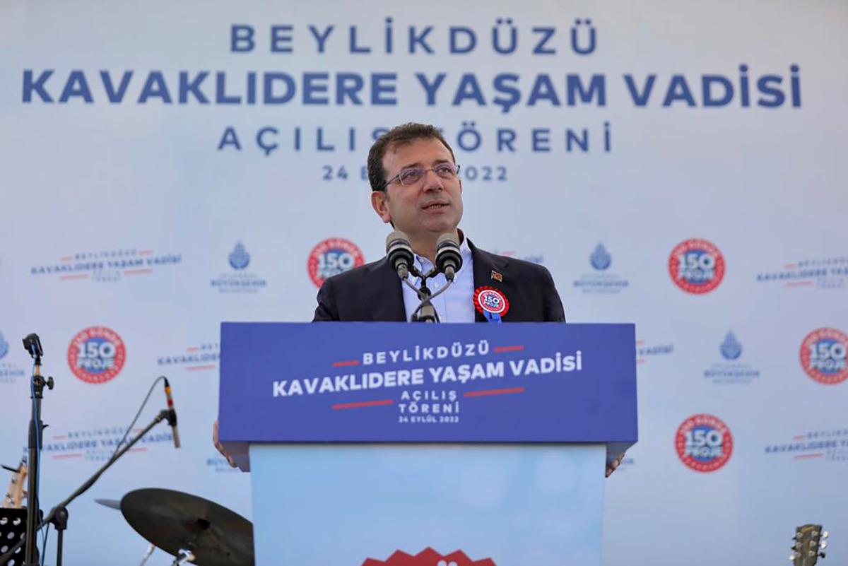 Beylikd&uuml;z&uuml; Kavaklıdere Yaşam Vadisi t&ouml;renle a&ccedil;ıldı