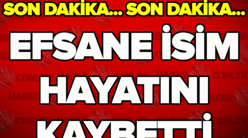 SON DAKİKA Ünlü Sanatçı Öldü Hayranları ŞOKTA