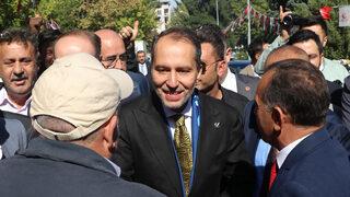 Yeniden Refah Partisi Genel Başkanı Erbakan, Kütahya'da partisinin il kongresine katıldı