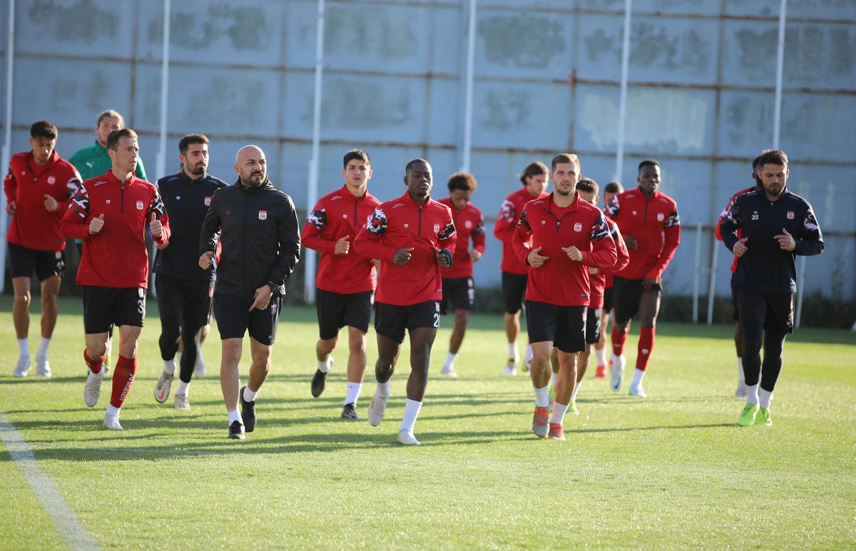 Sivasspor, Hatayspor ma&ccedil;ının hazırlıklarına devam etti