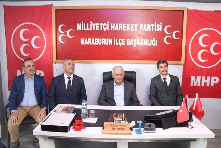 AK Parti Genel Başkanvekili Yıldırım, Karaburun'da ziyaretlerde bulundu G5