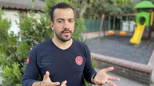 Cip sürücüsü ters yön gerekçesiyle ambulansa yol vermek istemedi