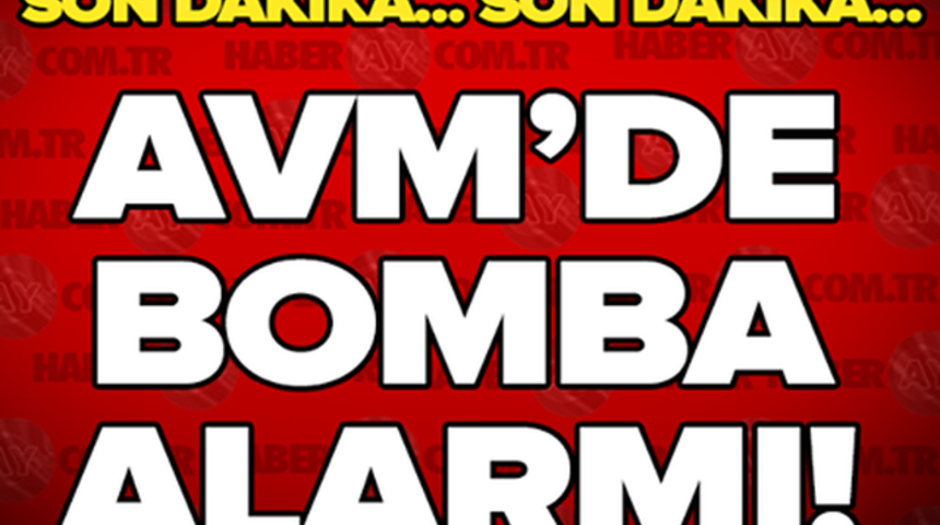 İstanbul'da AVM'de BOMBA Alarmı Canlı Bomba'mı?