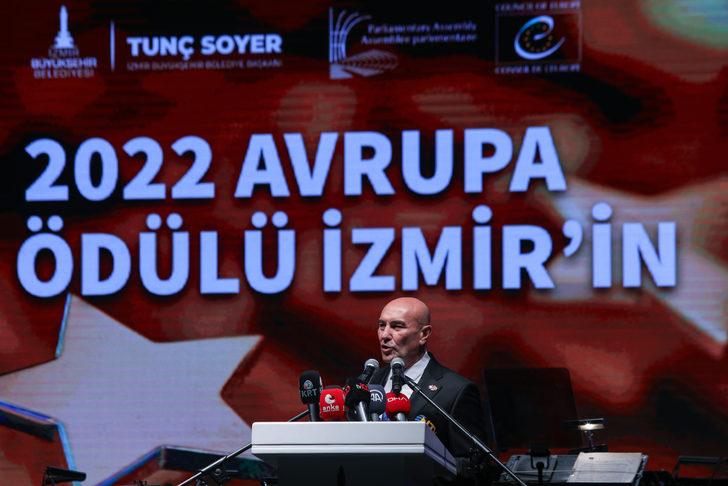 İzmir, Avrupa Konseyi Parlamenterler Meclisi'nin verdiği "2022 Avrupa Ödülü"ne kavuştu G3