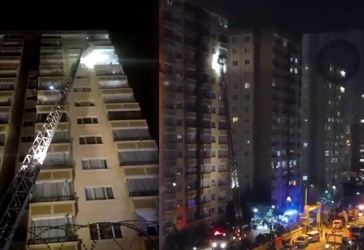 Ankara'da hareketli anlar! 15 katlı binada yangın çıktı, bir kişi hayatını kaybetti...