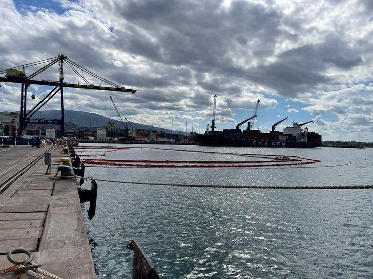 İskenderun Limanı'nda batan gemideki 63 ton yakıt boşaltıldı G1