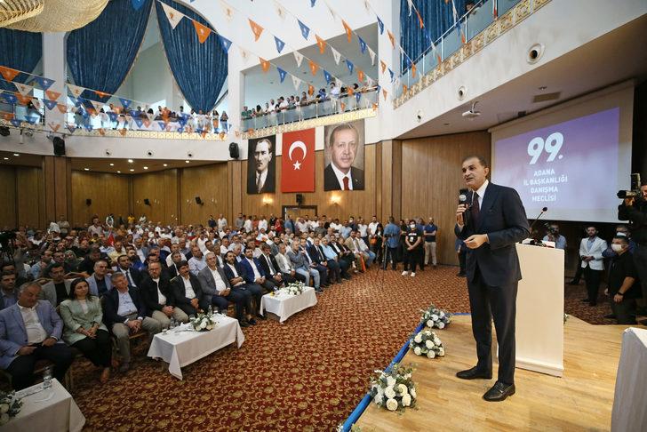 AK Parti Sözcüsü Ömer Çelik, Adana'da konuştu: G3