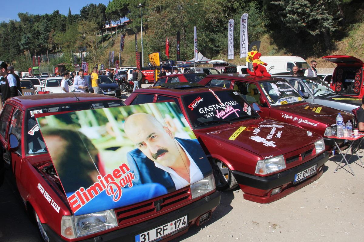 Modifiye ara&ccedil; tutkunları Sinop'ta d&uuml;zenlenen fuarda buluştu