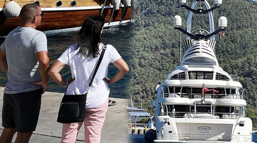 Onu gören durup izledi, fotoğrafını çekti! İçinde yok yok... 110 metre uzunluğunda