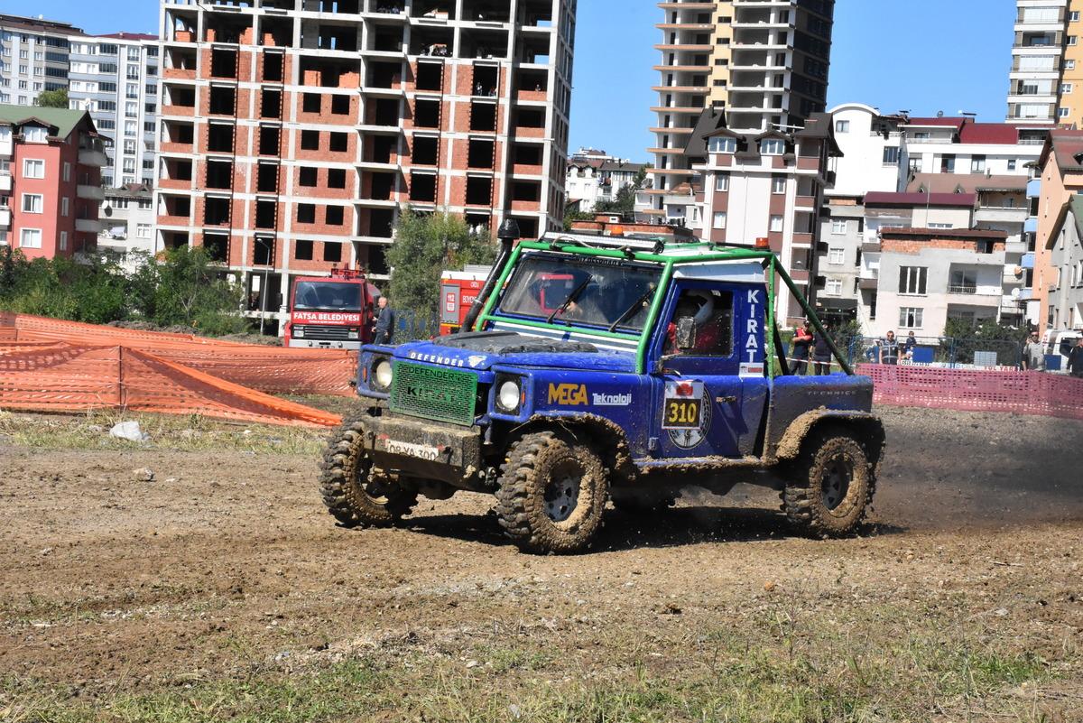 Karadeniz Off-Road Kupası'nın ikinci ayak yarışları Ordu'da yapıldı