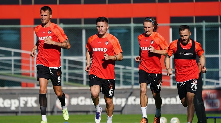 Gaziantep FK, Kasımpaşa maçı hazırlıklarına devam etti