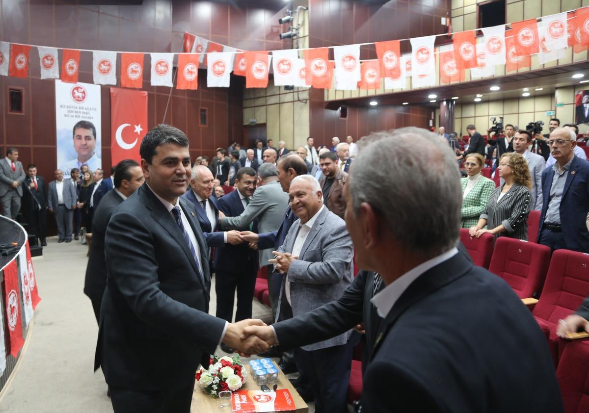 Demokrat Parti Genel Başkanı Uysal, Bursa'da partisinin il&ccedil;e kongresinde konuştu: