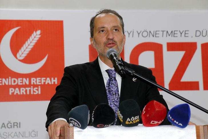 Yeniden Refah Partisi Genel Başkanı Erbakan, Ağrı'da partisinin il kongresinde konuştu: G3