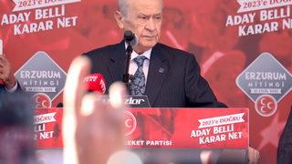 MHP'nin Erzurum mitingi