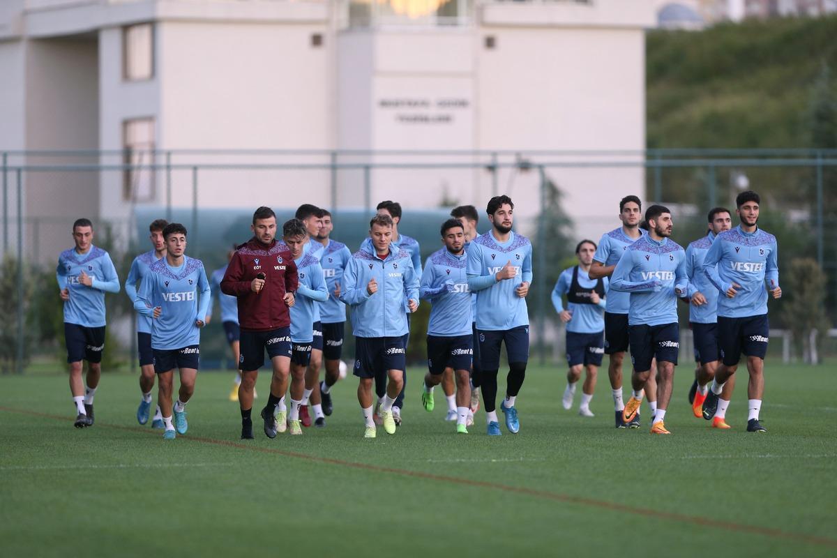 Trabzonspor, Kayserispor ma&ccedil;ı hazırlıklarına devam etti