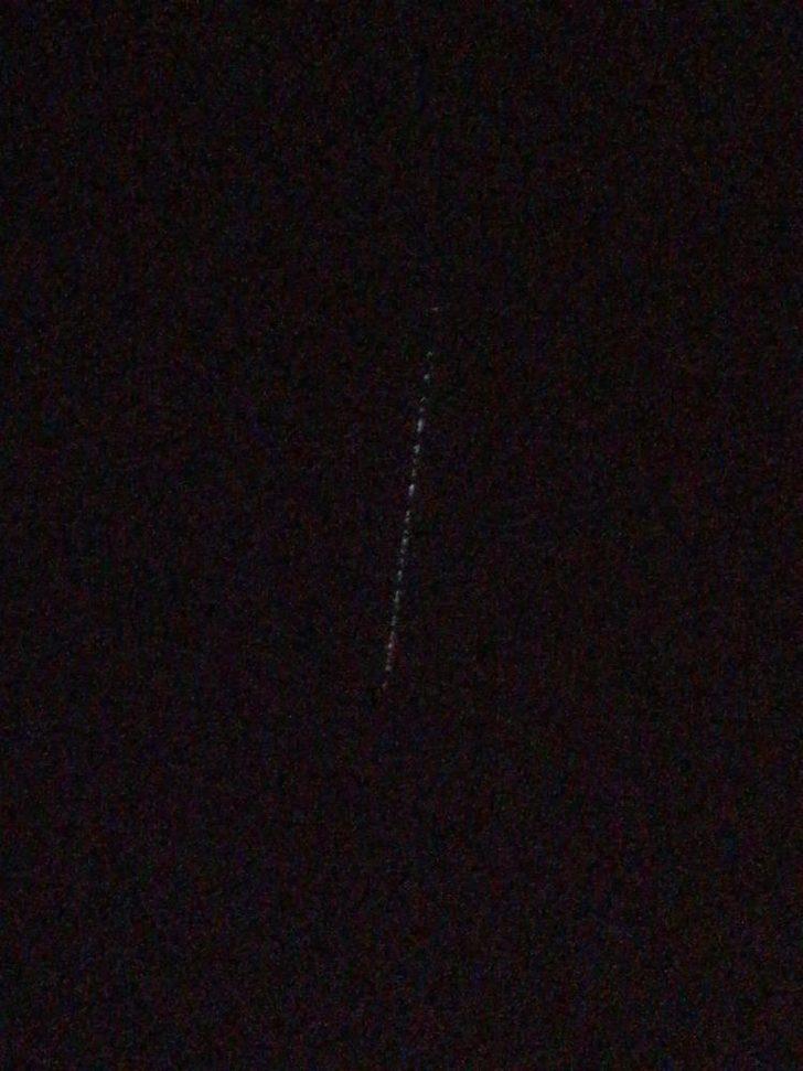 Türkiye'nin birçok ilinden görüldü! Gökyüzüne bakan telefonuna sarıldı... G4