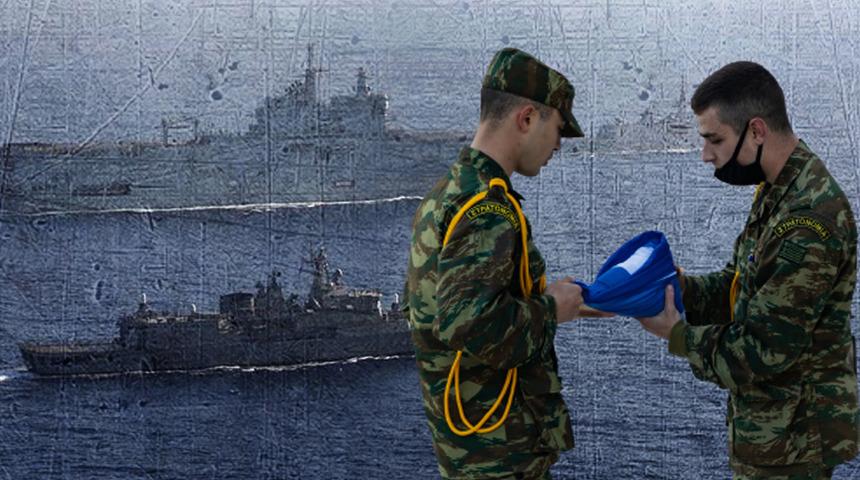 Midilli ve Sisam'daki skandal görüntü! 2017'de başladı diyerek uyardı: Yunanistan'ın sefer hazırlığı var 