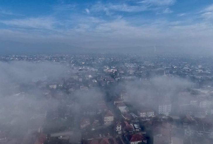Düzce Ovası'ndaki sis dron ile görüntülendi G2