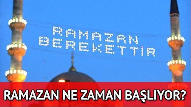 Ramazan ne zaman başlıyor? 2017 Ramazan ayında kaç gün tutulacak? İşte 2017 dini günler takvimi