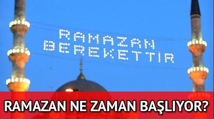 Ramazan ne zaman başlıyor? 2017 Ramazan ayında kaç gün tutulacak? İşte 2017 dini günler takvimi