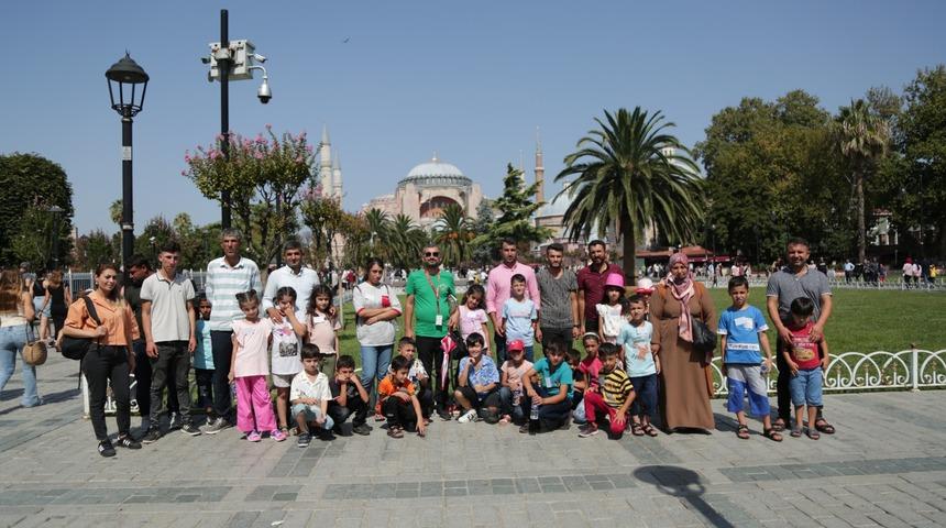 Mardinli çocuklar ilk kez İstanbul'u gezdi