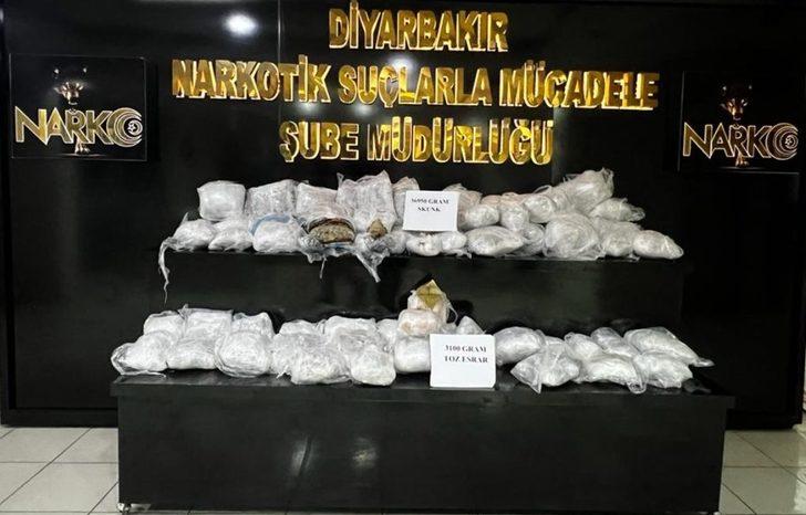Diyarbakır'da uyuşturucu operasyonlarında 33 zanlı tutuklandı G1