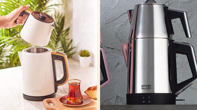 Hem pratik hem lezzetli çay için vazgeçilmez en iyi çelik çaycılar