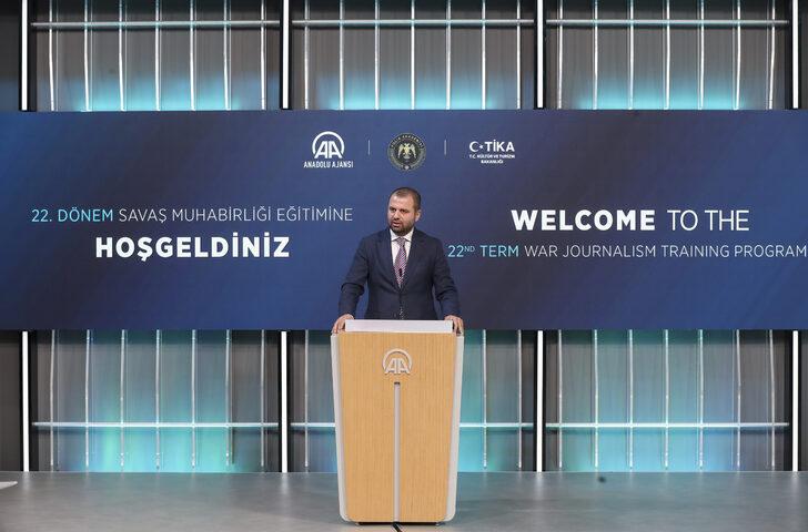 Anadolu Ajansının "22. Dönem Savaş Muhabirliği Eğitimi" başladı G3