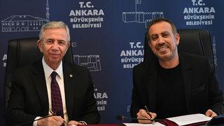 ABB Başkanı Mansur Yavaş ve Haluk Levent imzayı attı! Tarihi bir durum