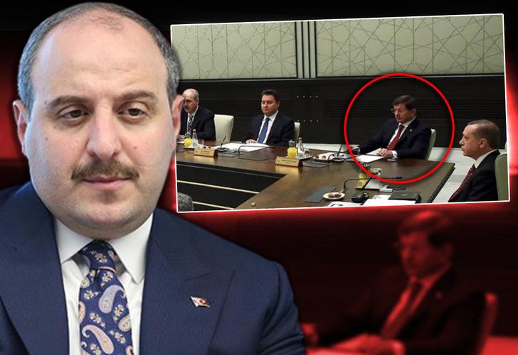 Bakan Varank, Davutoğlu'nun o fotoğrafının hikayesini anlattı! Çok tartışılacak sözler... "Ben nasıl diğer bakanlarla aynı seviyede otururum"