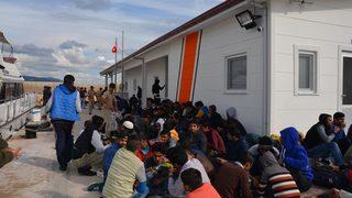 Tansu Çiller'in 5 yıl önce kullandığı yatta 134 göçmen yakalandı