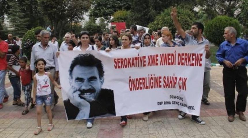 Şanlıurfa'da &Ouml;calan protestosu