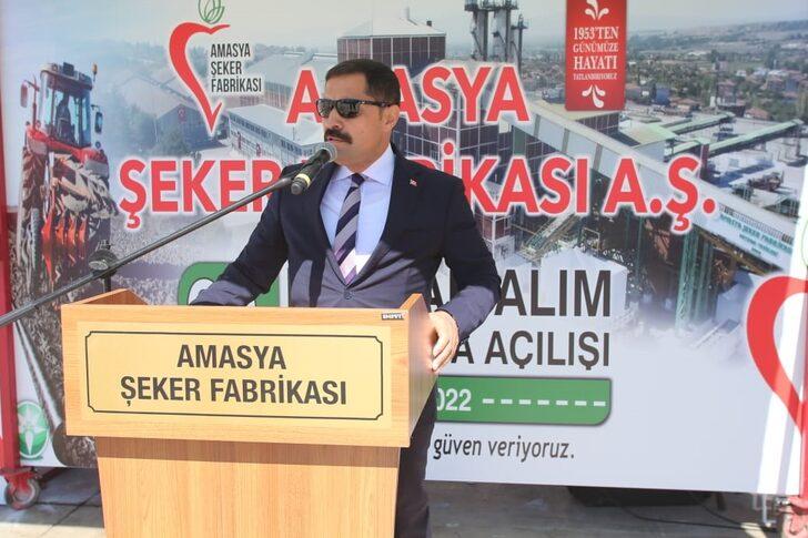 Amasya Şeker Fabrikası'nda 69. pancar alım kampanyası başladı G4