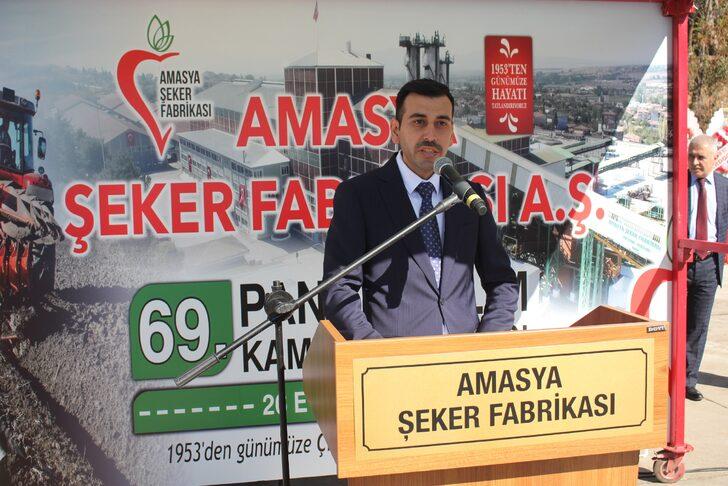 Amasya Şeker Fabrikası'nda 69. pancar alım kampanyası başladı G5