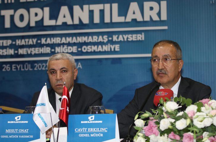 Basın İlan Kurumu Genel Müdürü Erkılınç, Adana'da gazete temsilcileriyle buluştu G3