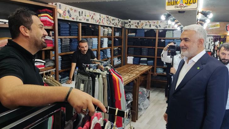 HÜDA PAR Genel Başkanı Yapıcıoğlu, Kahramanmaraş'ta esnaf ziyaretinde bulundu G2