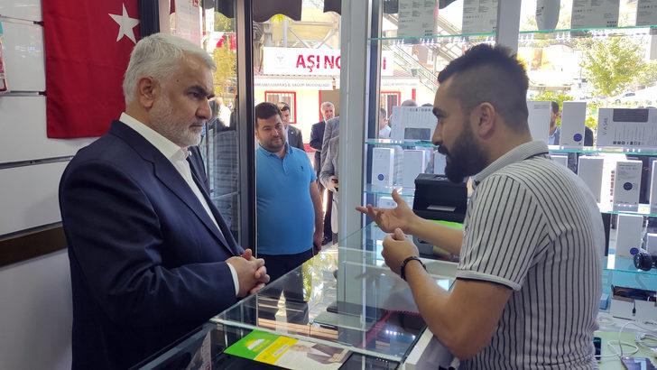 HÜDA PAR Genel Başkanı Yapıcıoğlu, Kahramanmaraş'ta esnaf ziyaretinde bulundu G4
