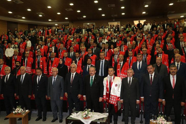 TBMM Başkanı Şentop Kastamonu Üniversitesinin akademik yıl açılışında konuştu: G1