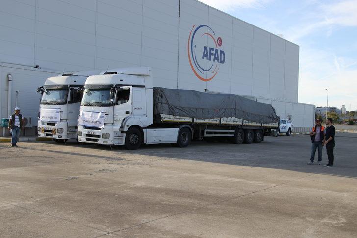 Tekirdağ'dan Pakistan'daki sel bölgesine insani yardım malzemesi gönderildi G2