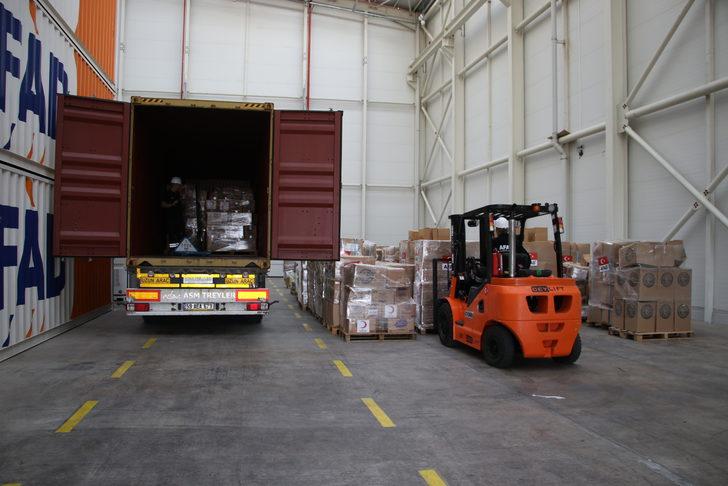 Tekirdağ'dan Pakistan'daki sel bölgesine insani yardım malzemesi gönderildi G3