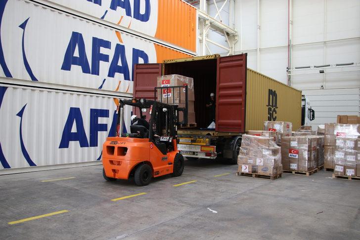 Tekirdağ'dan Pakistan'daki sel bölgesine insani yardım malzemesi gönderildi G4