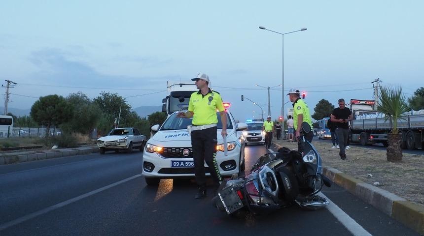 Aydın'da otomobilin çarptığı motosikletin sürücüsü öldü