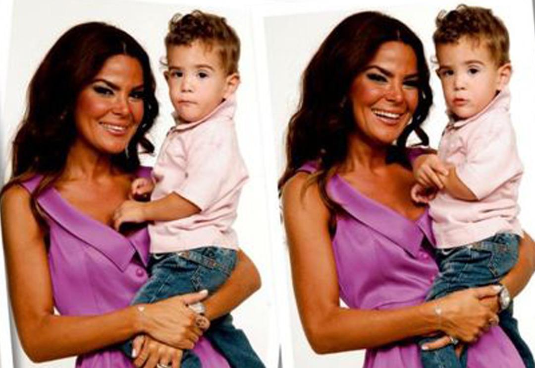 &Ouml;zlem Yıldız oğlunu paylaştı! "Minicikti annesinin boyuna gelmiş"