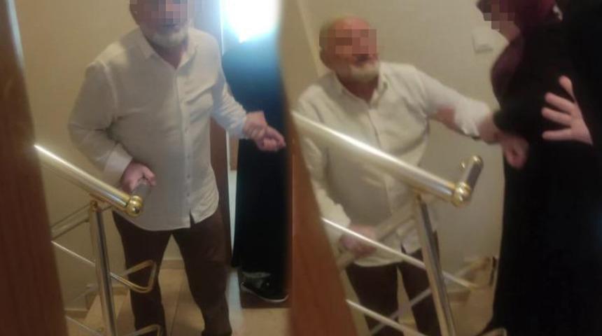 Ümraniye'de apartmanı ayağa kaldıran olay! Ev sahibinden hem sözlü hem fiziksel taciz