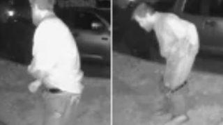 Sonunda bu da oldu! Komşusunun bahçesine girip pantolonunu indirdi, tuvaletini yaptı