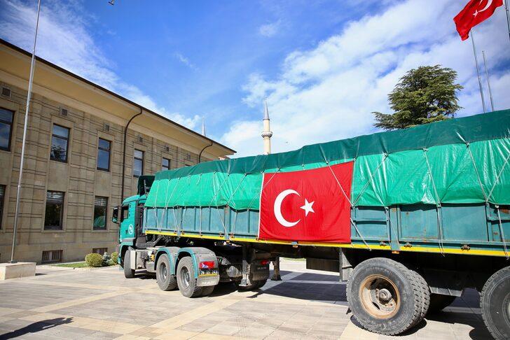 Eskişehir'den Pakistan'daki sel bölgesine insani yardım malzemesi gönderildi G5