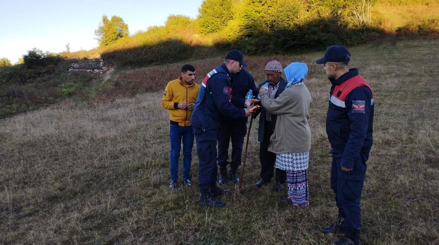 Tokat'ta kaybolan yaşlı adamı iz takip köpeği "Talan" buldu
