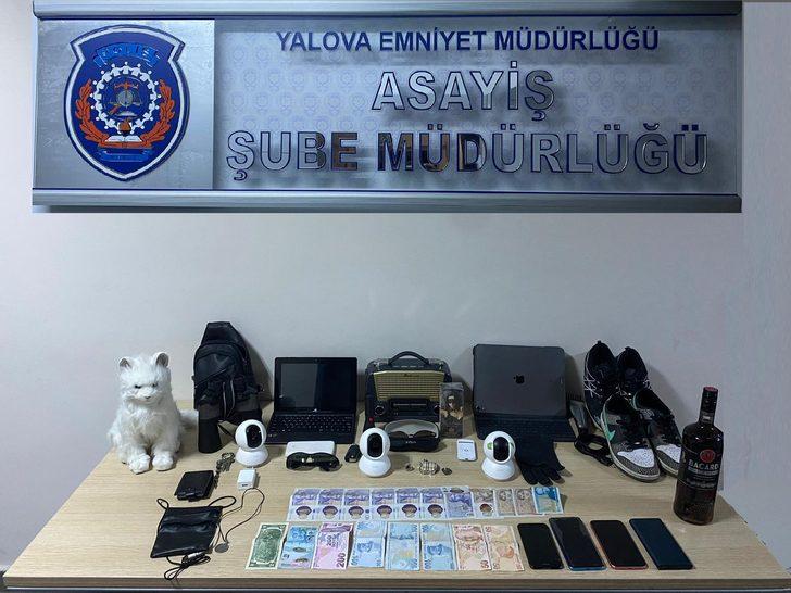 Yalova'da 5 ayrı hırsızlıktan aranan şüpheli gözaltına alındı G3