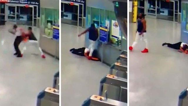 Görmezden gelinince hazmedemedi! Metrelerce arkasından koştu, yakalayınca öldüresiye dövdü