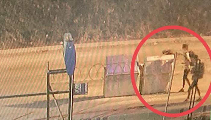 Teröristlerin yeni görüntüsü ortaya çıktı! Mersin'deki hain saldırıdan dakikalar önce çöpe atmışlar